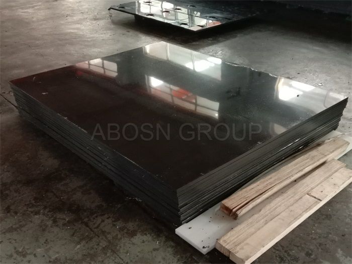 Engineering Plastic White and Black HDPE Plastic Sheets for Maine Factory