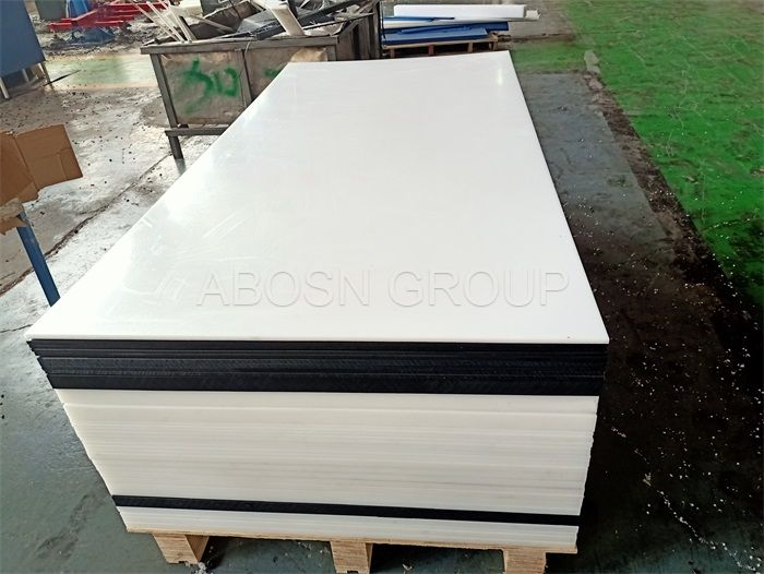 Virgin UHMWPE PE Sheet Custom HDPE Black Board PE Guide Sheet