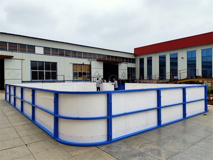 Portable Ice Hockey Dasher Board Ice Rink Fence Ice Rink System