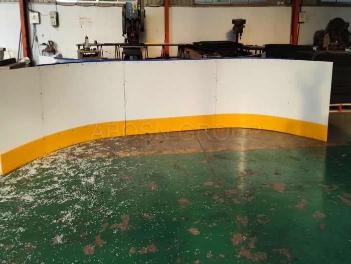 Portable Ice Hockey Dasher Board Ice Rink Fence Ice Rink System