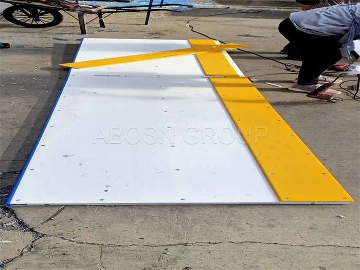 Portable Ice Hockey Dasher Board Ice Rink Fence Ice Rink System