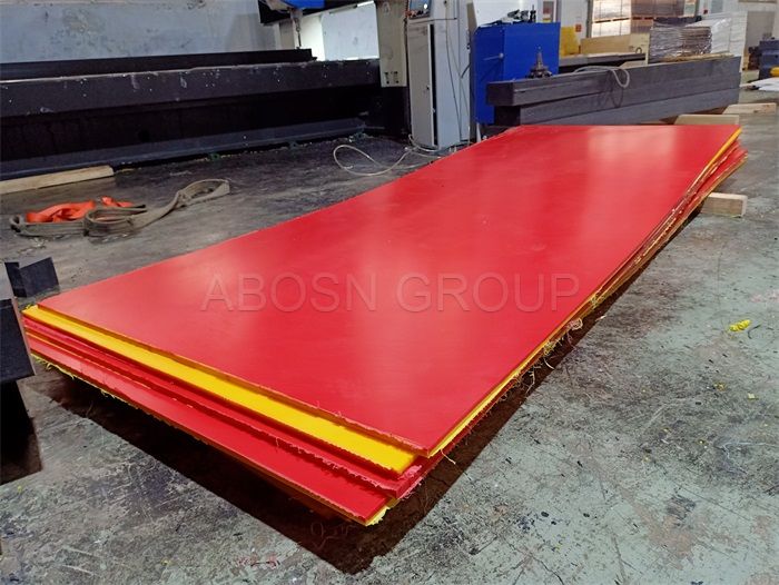 Two Color Engineer Plastic Polymer Sheet PE 1000 Sheet UHMWPE Sheet