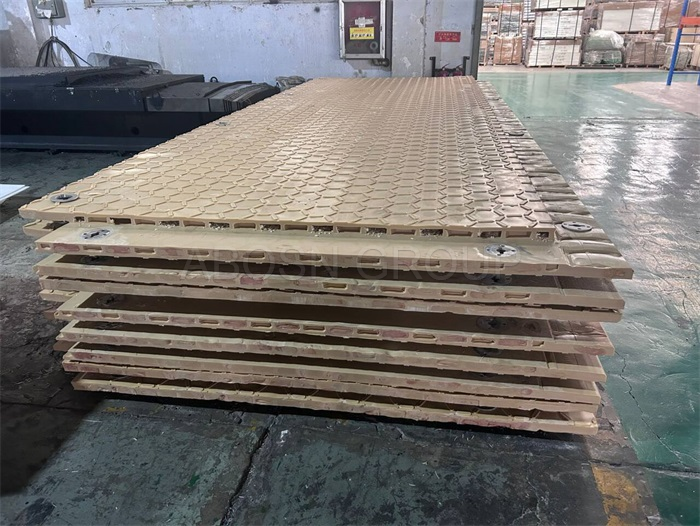 hdpe swamp mats with 108mm thickness for gas site