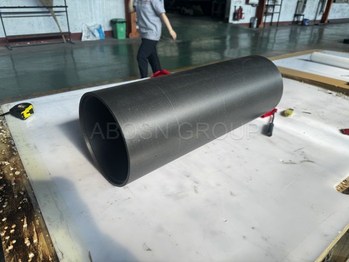 Custom CNC machining Engineering Plastic roller rods UHMW PE plastic parts auto parts