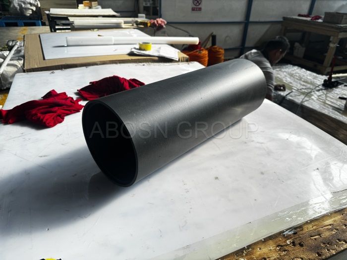 Custom CNC machining Engineering Plastic roller rods UHMW PE plastic parts auto parts