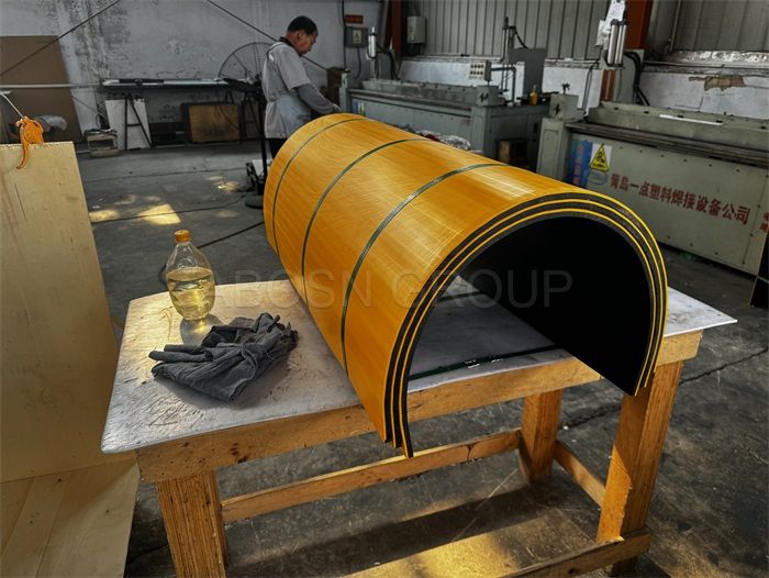 Highly Resistant UHMWPE Liner in double color Plate for Corrosion Protection