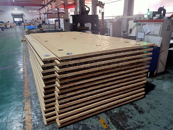 hdpe swamp mats with 108mm thickness for gas site